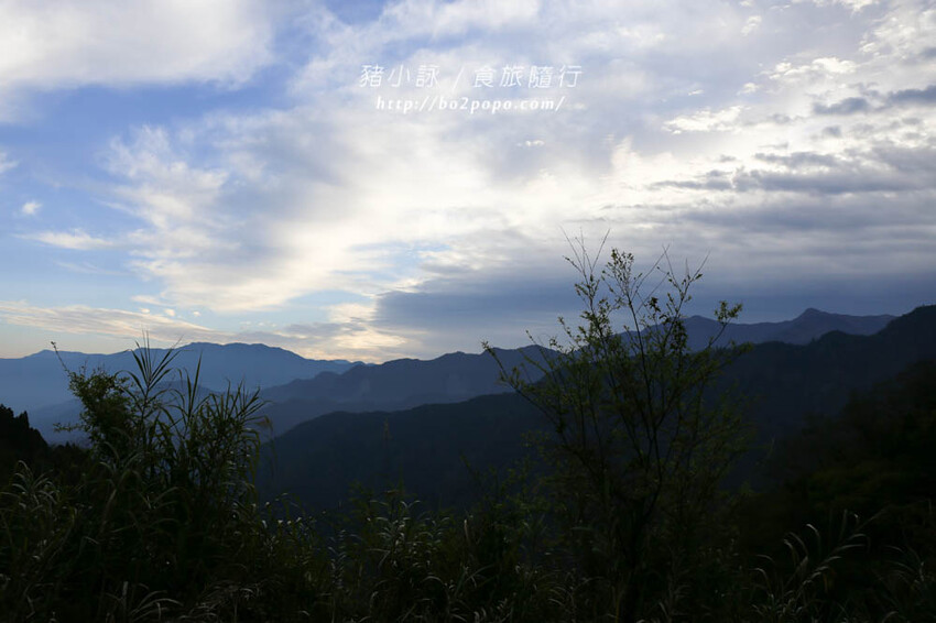 嘉義。阿里山》阿里山青山別館+早起玉山看不到的日出