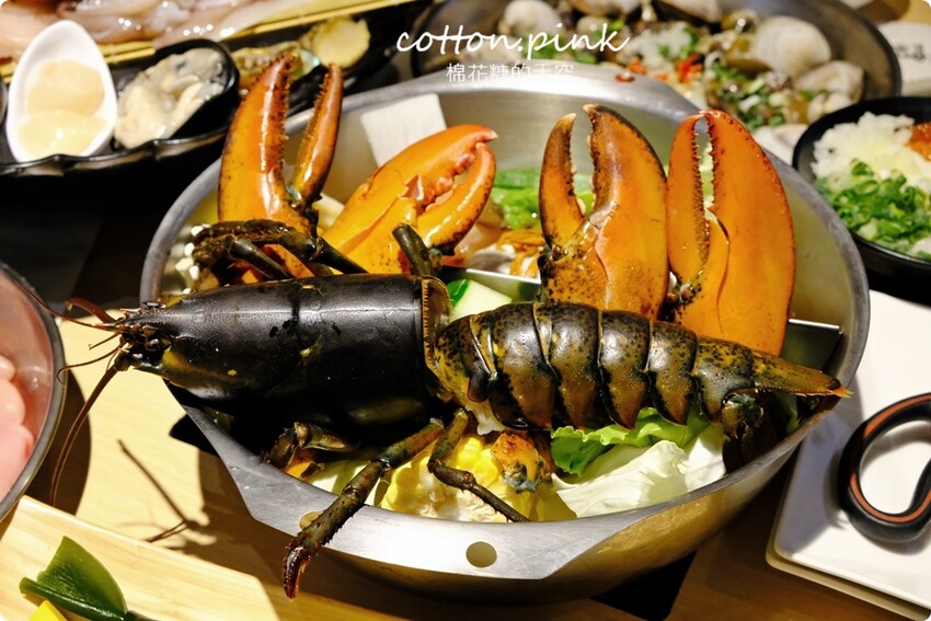 台中海鮮火鍋推薦|菁饌涮涮鍋活龍蝦套餐真正鮮到爆！吃過就回不去了～ - 棉花糖的天空