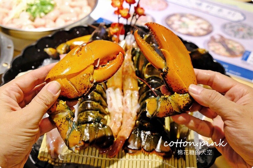 台中海鮮火鍋推薦|菁饌涮涮鍋活龍蝦套餐真正鮮到爆！吃過就回不去了～ - 棉花糖的天空