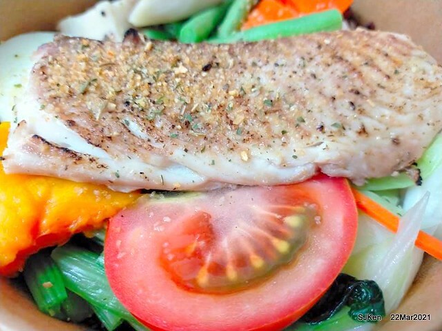 snapper lunch box at Taipei, Taiwan, SJKen, Mar 22, 2021