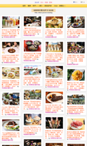 海綿飽飽的鳳梨城堡的美食牆