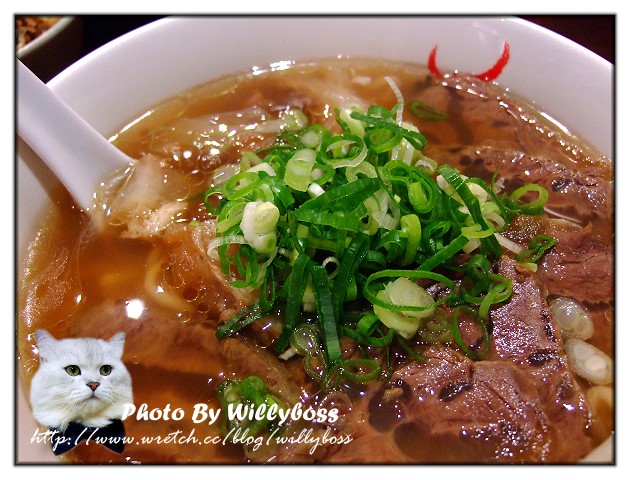 清爽卻好吃的牛肉麵-牛店(台北萬華)