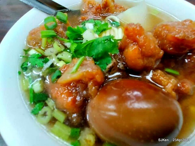 「西門町楊排骨酥麵」(Spare Ribs Noodle), Taipei, Taiwan, SJKen, Apr 23, 2021.