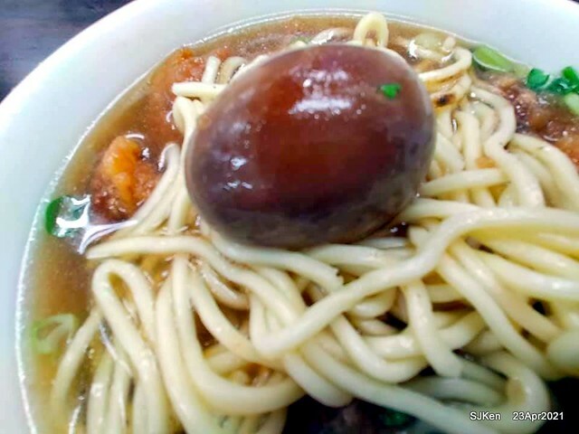 「西門町楊排骨酥麵」(Spare Ribs Noodle), Taipei, Taiwan, SJKen, Apr 23, 2021.