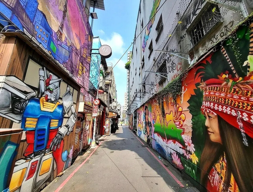 西門町 塗鴉街 西門町 塗鴉街