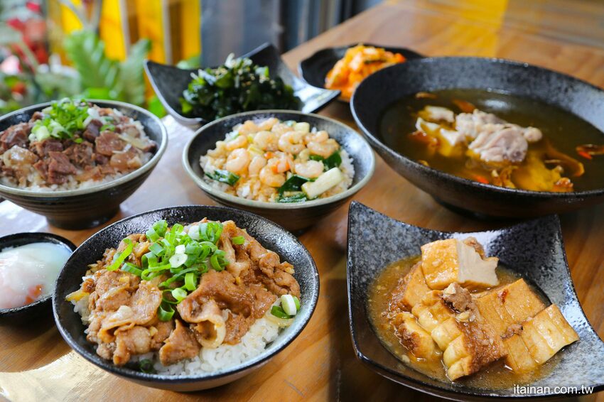 燒肉飯加溫泉蛋居然只要50元!!台南海安路「食之樂」在地美食私房料理(打卡送溫泉蛋) - 台南好Food遊
