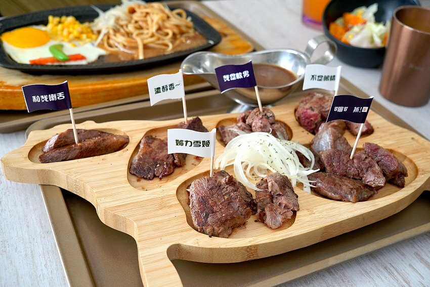 【彰化員林】王牪牛排.2D漫畫+軌道自動送餐的平價牛排店,好拍又好吃!