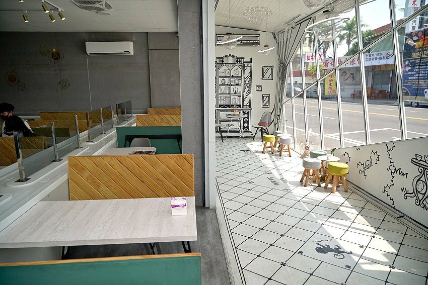 【彰化員林】王牪牛排.2D漫畫+軌道自動送餐的平價牛排店,好拍又好吃!