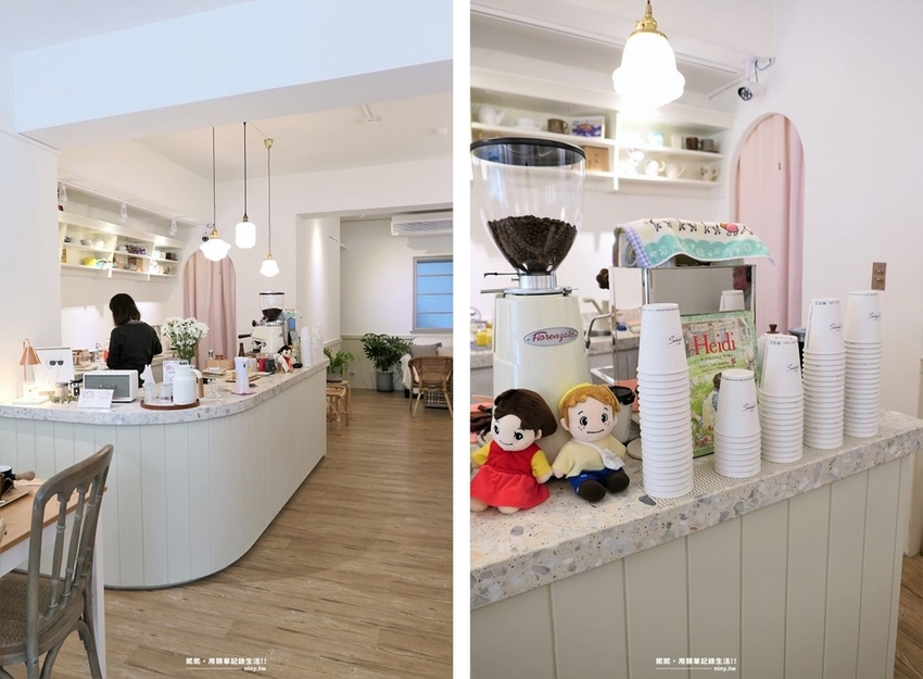 咖啡。台北★韓系清新風Soloist! Cafe 白色窗邊位享受午後陽光 - 妮妮˙ˇ˙用類單記錄生活!!