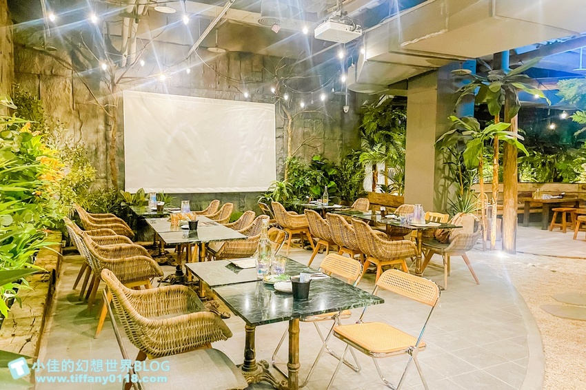 [台北美食]Gumgum Green Garden Good 101花園店/沙灘仙人掌峇里島風格直接搬進餐廳裡/台北網美餐廳推薦