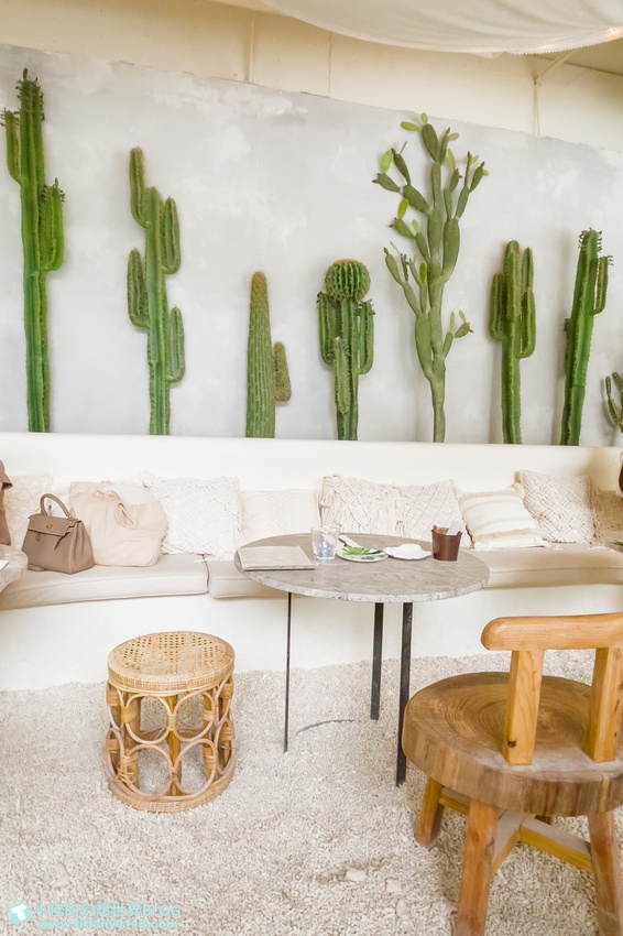 [台北美食]Gumgum Green Garden Good 101花園店/沙灘仙人掌峇里島風格直接搬進餐廳裡/台北網美餐廳推薦