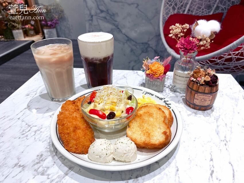 桃園美食|丄青初食 高CP平價早午餐 令人驚豔的美味 網美打卡推薦 - 萱兒Ann 玩樂生活