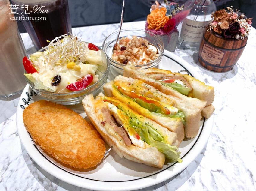 桃園美食|丄青初食 高CP平價早午餐 令人驚豔的美味 網美打卡推薦 - 萱兒Ann 玩樂生活