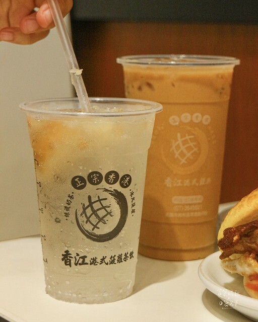 【高雄美食】外酥脆內鬆軟金黃菠蘿包，特濃牽絲起士好罪惡｜香江港式菠蘿茶飲-楠梓店