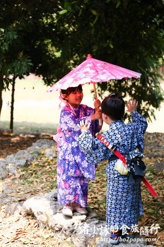 高雄。橋頭》橋頭糖廠喜福景李日服租穿。一秒變偽日本人 - 豬小詠的食旅隨行