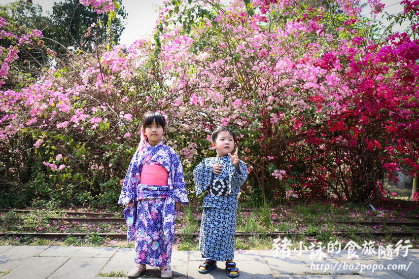 高雄。橋頭》橋頭糖廠喜福景李日服租穿。一秒變偽日本人 - 豬小詠的食旅隨行