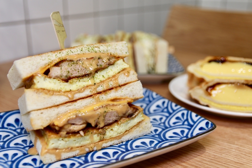 朝晨商號|台北中山早午餐推薦 行天宮附近炭烤吐司Google評論4.8顆星 必點布丁熱壓吐司、特調花生醬雞肉蛋三明治好吃 - 皮老闆的美食地圖