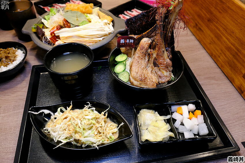 開幕優惠丼飯、痛風鍋第二件只要1元,義崎丼旗艦店新開幕,140元起自助吧無限供應!