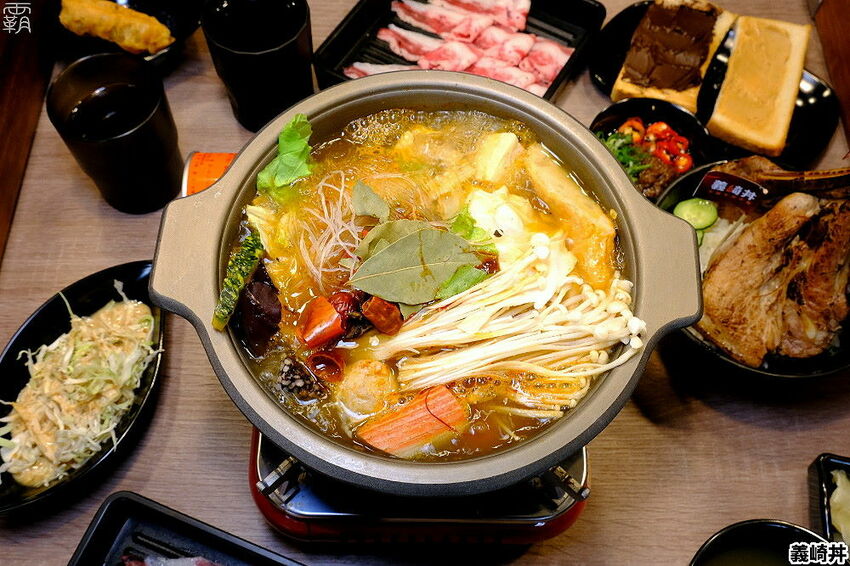 開幕優惠丼飯、痛風鍋第二件只要1元,義崎丼旗艦店新開幕,140元起自助吧無限供應!