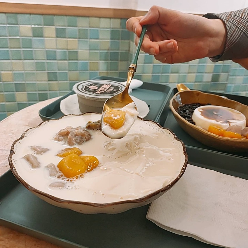 New Taipei, Taiwan #惠村豆花 #板橋豆花 #樹懶吃新北