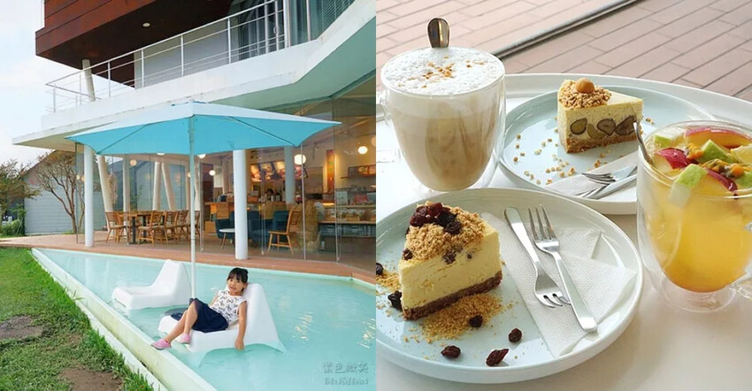 宜蘭縣冬山鄉Camellia 法式甜點/義式咖啡》隱身山裡的咖啡館，必吃雙人甜點套餐，有可愛的Duffy作伴