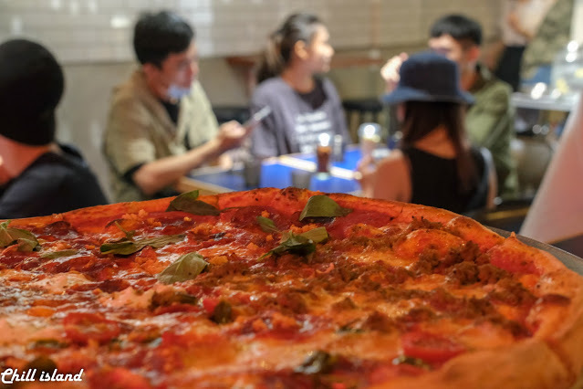 【台北 |捷運中山站】 小紐約披薩Little New York中山店，超道地美式Pizza