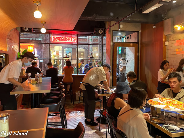 【台北 |捷運中山站】 小紐約披薩Little New York中山店，超道地美式Pizza