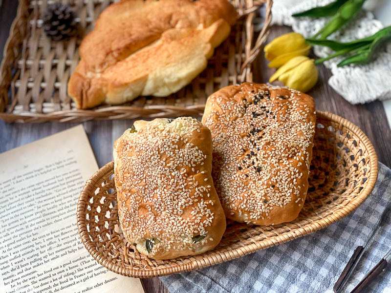 台南麵包推薦「圓包包麵包店」隱身在市場裡的麵包香！台式手感麵包！法國麵粉＋法式奶油真材實料創新口味。|水仙宮市場店| - 花露露 の花花世界