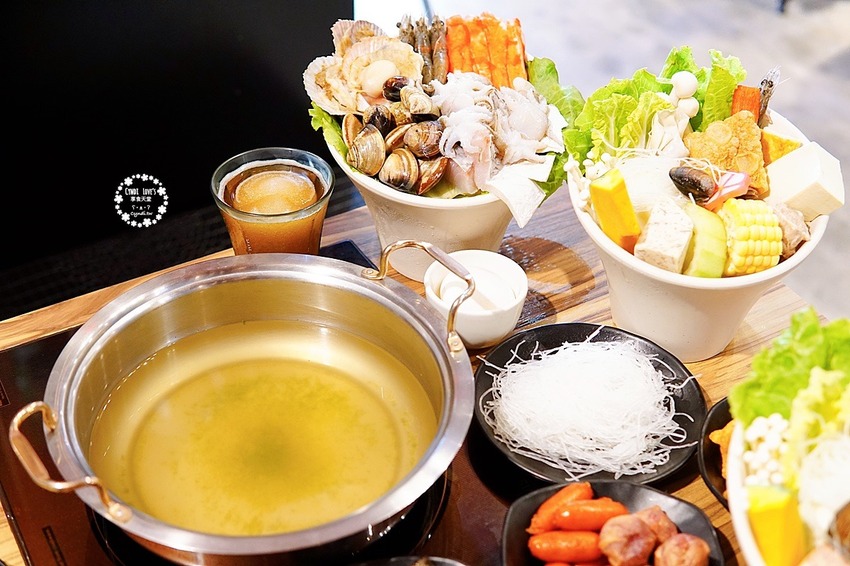 丹水滾鍋物 風生水起店,北屯區火鍋推薦,288元起鍋物套餐,滷味炸物冰淇淋飲料自助吧吃到飽超划算,附設兒童遊戲區親子友善餐廳 - Cyndi loves享食天堂