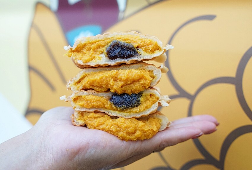 人氣療癒系”莫忘鯛魚燒”推出全新行動餐車，鹹甜口味一咬爆餡，用料實在又美味，將在全台巡迴！！