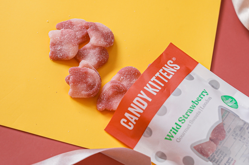 一款素食也能食的軟糖！超可愛貓咪造型，成分天然還有4種口味，不管大小朋友都瘋狂～