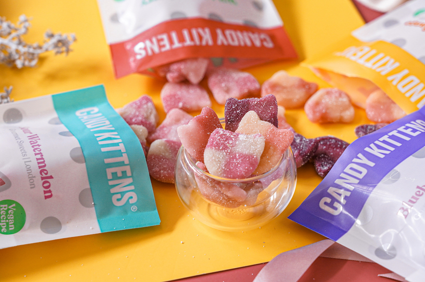 一款素食也能食的軟糖！超可愛貓咪造型，成分天然還有4種口味，不管大小朋友都瘋狂～