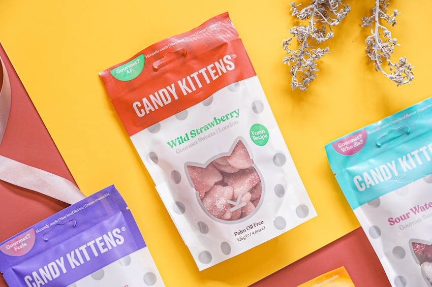 一款素食也能食的軟糖！超可愛貓咪造型，成分天然還有4種口味，不管大小朋友都瘋狂～