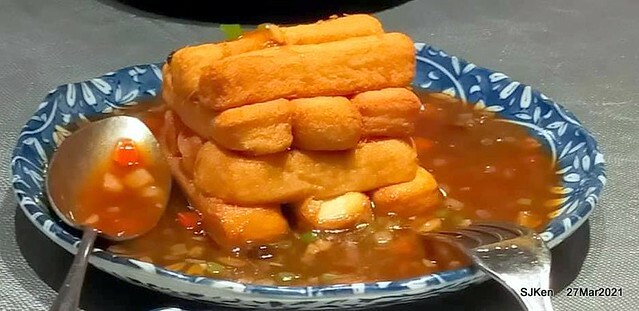 「筷炒KUAICHAO」(Taiwan style hot fried dishes restaurant), Taipei, Taiwa, SJKen, Mar 27, 2021.