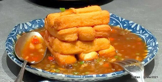 「筷炒KUAICHAO」(Taiwan style hot fried dishes restaurant), Taipei, Taiwa, SJKen, Mar 27, 2021.