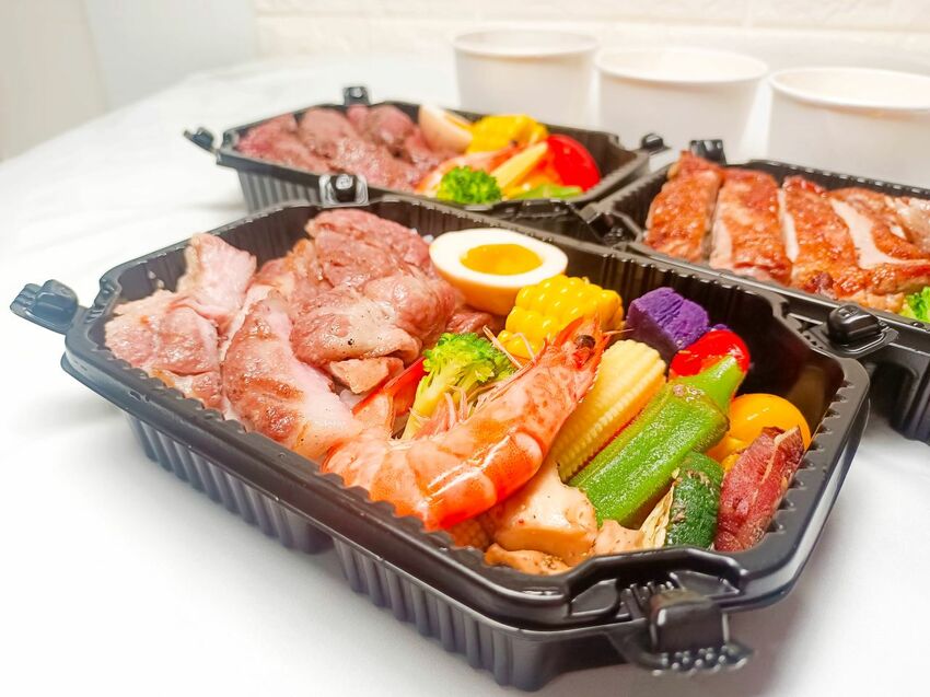 在家花少少的錢就可以吃得到冷藏牛搭配12種蔬菜補充滿滿的營養-鬥炙原味炙燒牛排(中和店)