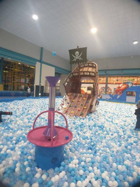 【嘉義|棒棒鯨奇樂園】全新開幕!位在嘉義太保,鄰近故宮南院,超大球池與刺激的90度溜滑梯! - 1個媽咪2個寶