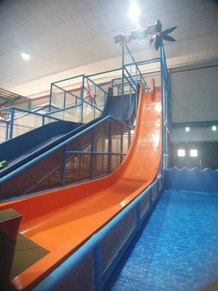 【嘉義|棒棒鯨奇樂園】全新開幕!位在嘉義太保,鄰近故宮南院,超大球池與刺激的90度溜滑梯! - 1個媽咪2個寶