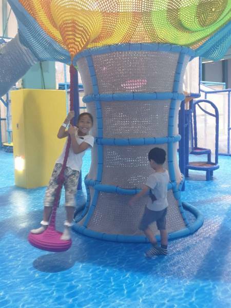 【嘉義|棒棒鯨奇樂園】全新開幕!位在嘉義太保,鄰近故宮南院,超大球池與刺激的90度溜滑梯! - 1個媽咪2個寶