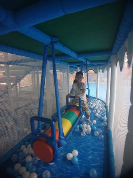 【嘉義|棒棒鯨奇樂園】全新開幕!位在嘉義太保,鄰近故宮南院,超大球池與刺激的90度溜滑梯! - 1個媽咪2個寶
