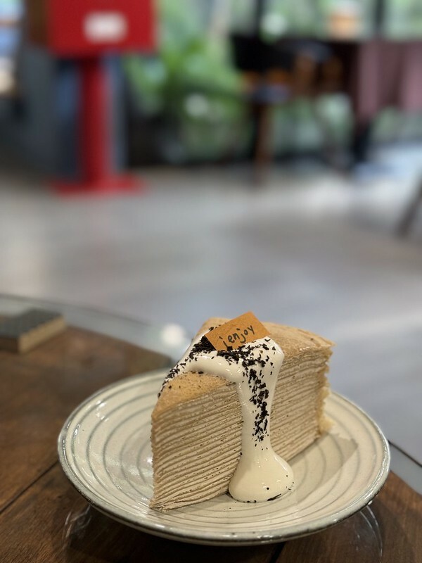 【桃園市,楊梅區】我享I Enjoy,社區內的小驚喜;千層蛋糕美味又經濟實惠。(桃園下午茶/楊梅下午茶)