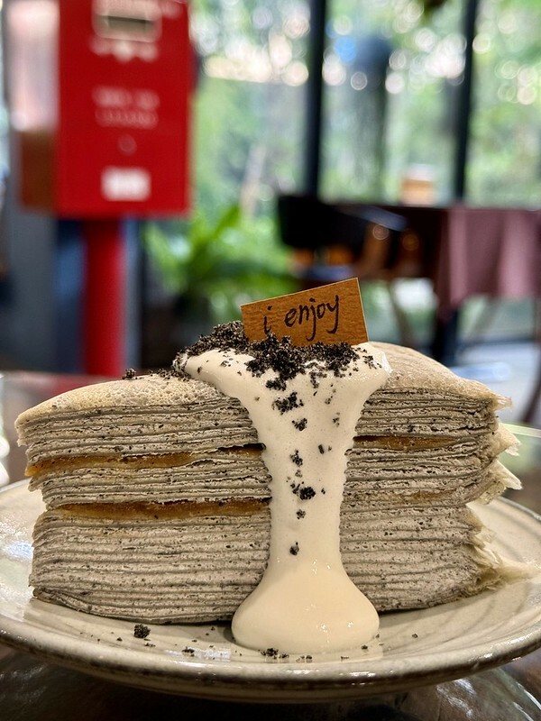 【桃園市,楊梅區】我享I Enjoy,社區內的小驚喜;千層蛋糕美味又經濟實惠。(桃園下午茶/楊梅下午茶)