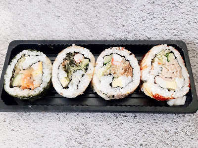 【新竹美食】禾孟壽司坊文興店、推薦各式創意壽司、是外帶壽司、聚會餐盤第一首選