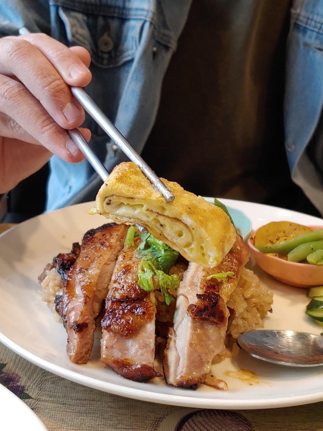 [桃園美食]乘載小時候的味道和回憶-小食光油飯料理 講究的低油低鹽健康料理