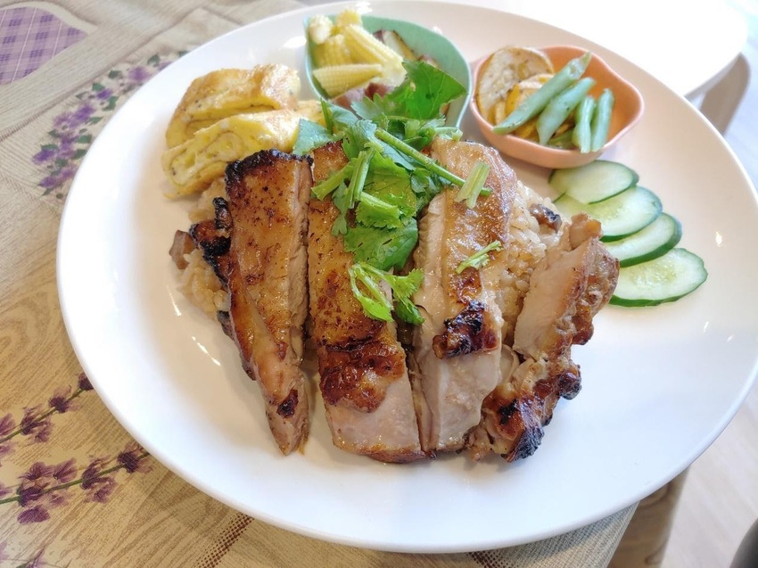 [桃園美食]乘載小時候的味道和回憶-小食光油飯料理 講究的低油低鹽健康料理