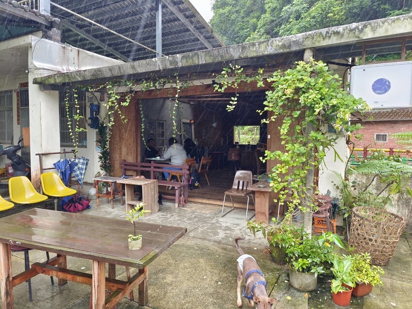 【台北.平溪】大華車站。與路咖啡寵物友善咖啡廳內有店狗。寧靜小鎮風光超悠閒午後時光