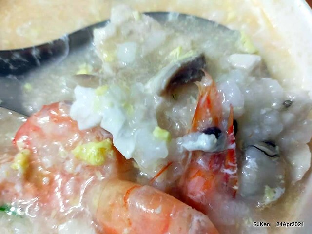 「大南港粥殿」(professional porridge booth), Nangang, Taipei, Taiwan, Apr 24, 2021.