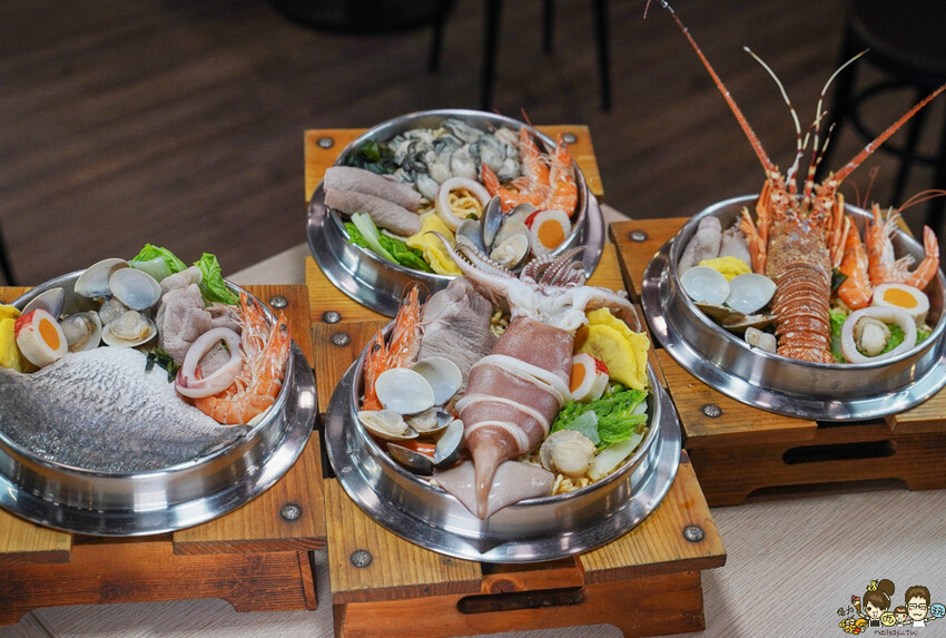 學生激推爆鮮 家遇鮮海鮮鍋燒，新推出多款湯底、整碗大船入場海洋鮮味 x 高雄必追鍋燒.海鮮飯湯 - 跟著尼力吃喝玩樂＆親子生活