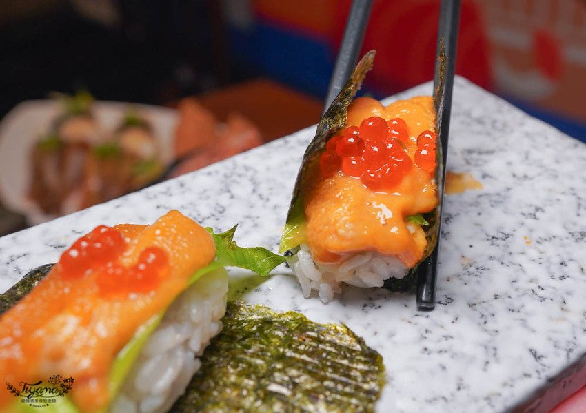 台南海鮮丼》風驛鮨味壽司丼飯專賣店,炙燒海鮮丼、炙燒握壽司,不吃生魚料理也OK~ @緹雅瑪 美食旅遊趣