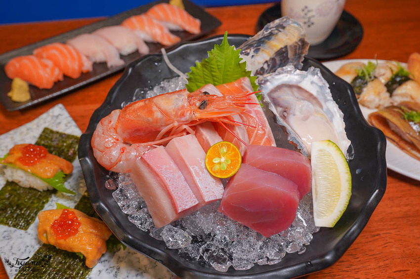 台南海鮮丼》風驛鮨味壽司丼飯專賣店,炙燒海鮮丼、炙燒握壽司,不吃生魚料理也OK~ @緹雅瑪 美食旅遊趣